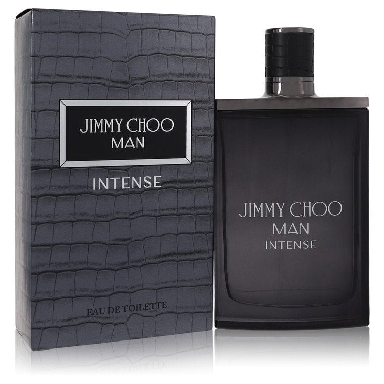 Jimmy Choo Man Intense by Jimmy Choo Eau De Toilette Spray 3.3 oz Jimmy Choo Man Intense by Jimmy Choo Eau De Toilette Spray 3.3 oz